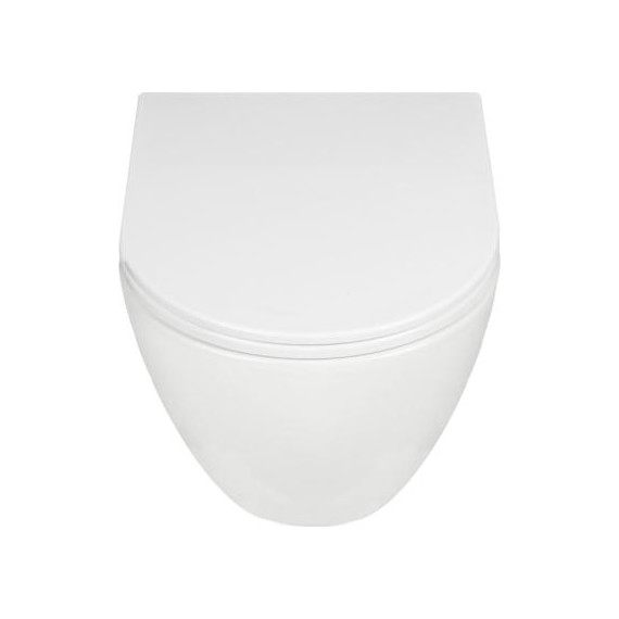 Инсталляция с подвесным безободковым унитазом AN Sky сиденье микролифт, крепление (система смыва Торнадо) - фото 3