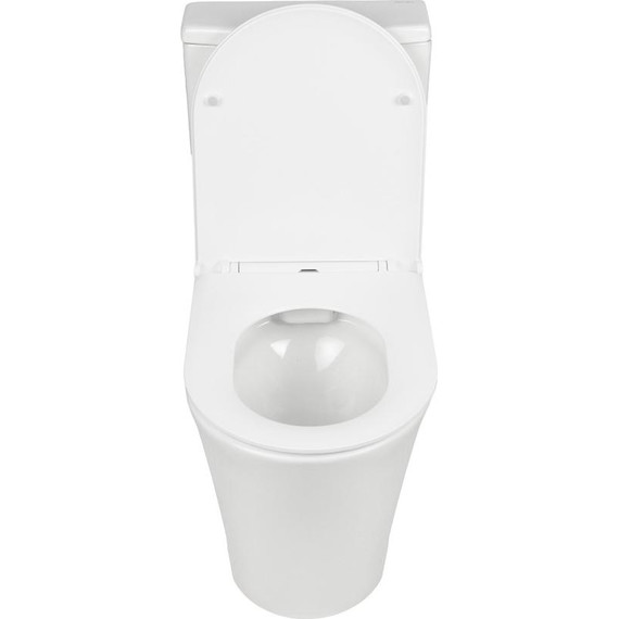 Унитаз-компакт безободковый AN Star с крышкой микролифт - фото, картинка 6 Унитаз-компакт безободковый AN Star с крышкой микролифт - фото 6