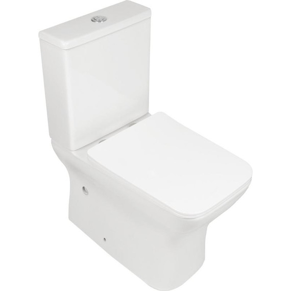 Унитаз-компакт безободковый AN Stone с крышкой микролифт - фото, картинка 2 Унитаз-компакт безободковый AN Stone с крышкой микролифт - фото 2