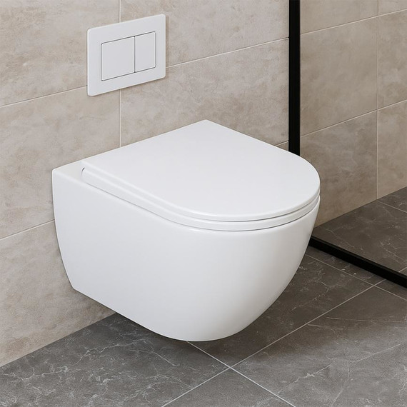 Унитаз подвесной безободковый AN Sky с крышкой микролифт (система смыва Торнадо) - фото, картинка 15 Унитаз подвесной безободковый AN Sky с крышкой микролифт (система смыва Торнадо) - фото 15