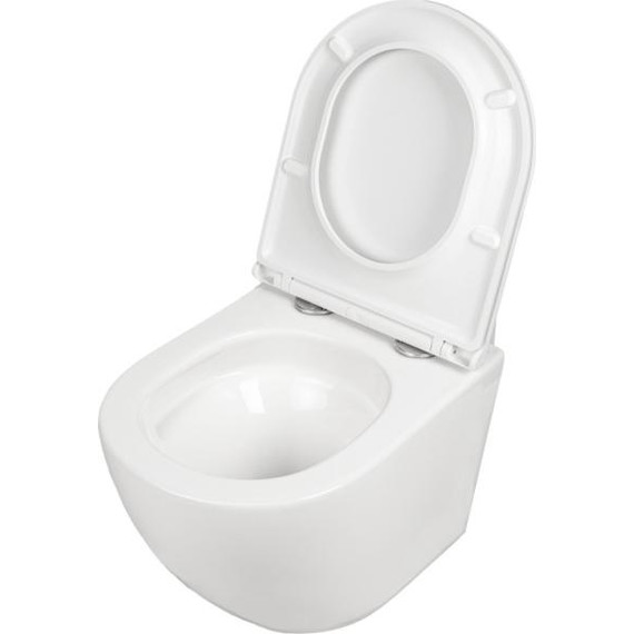 Инсталляция с подвесным безободковым унитазом AN Sky сиденье микролифт, крепление (система смыва Торнадо) - фото 13