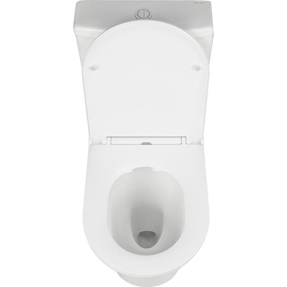 Унитаз-компакт безободковый AN Star с крышкой микролифт - фото, картинка 12 Унитаз-компакт безободковый AN Star с крышкой микролифт - фото 12