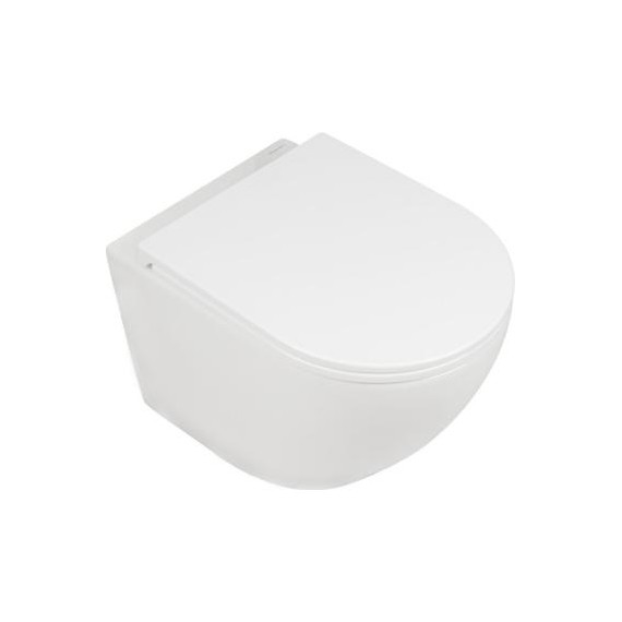 Инсталляция с подвесным безободковым унитазом AN Sky сиденье микролифт, крепление - фото 2