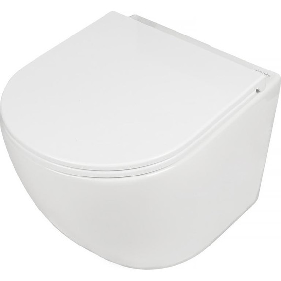 Унитаз подвесной безободковый AN Sky с крышкой микролифт (система смыва Торнадо) - фото, картинка 2 Унитаз подвесной безободковый AN Sky с крышкой микролифт (система смыва Торнадо) - фото 2