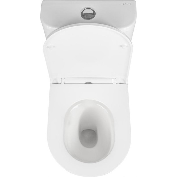 Унитаз-компакт безободковый AN Areta с крышкой микролифт (система смыва Торнадо) - фото, картинка 11 Унитаз-компакт безободковый AN Areta с крышкой микролифт (система смыва Торнадо) - фото 11