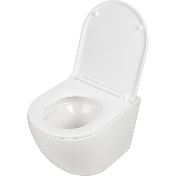 Унитаз подвесной безободковый AN Sky с крышкой микролифт (система смыва Торнадо) - фото, картинка 13 Унитаз подвесной безободковый AN Sky с крышкой микролифт (система смыва Торнадо) - фото 13