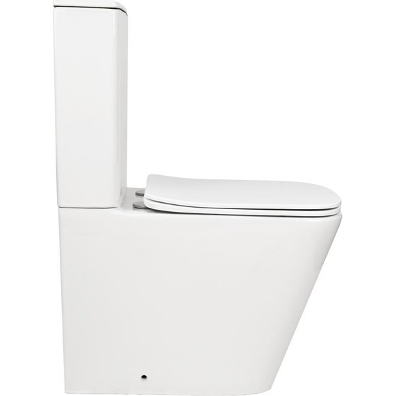 Унитаз-компакт безободковый AN Etta с крышкой микролифт (система смыва Торнадо) - фото, картинка 7 Унитаз-компакт безободковый AN Etta с крышкой микролифт (система смыва Торнадо) - фото 7