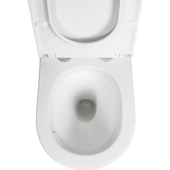 Инсталляция с подвесным безободковым унитазом AN Sky сиденье микролифт, крепление (система смыва Торнадо) - фото 11