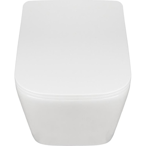 Унитаз подвесной безободковый AN Iron с крышкой микролифт - фото, картинка 5 Унитаз подвесной безободковый AN Iron с крышкой микролифт - фото 5