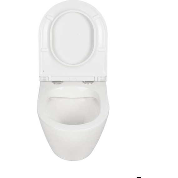 Инсталляция с подвесным безободковым унитазом AN Sky сиденье микролифт, крепление - фото 12