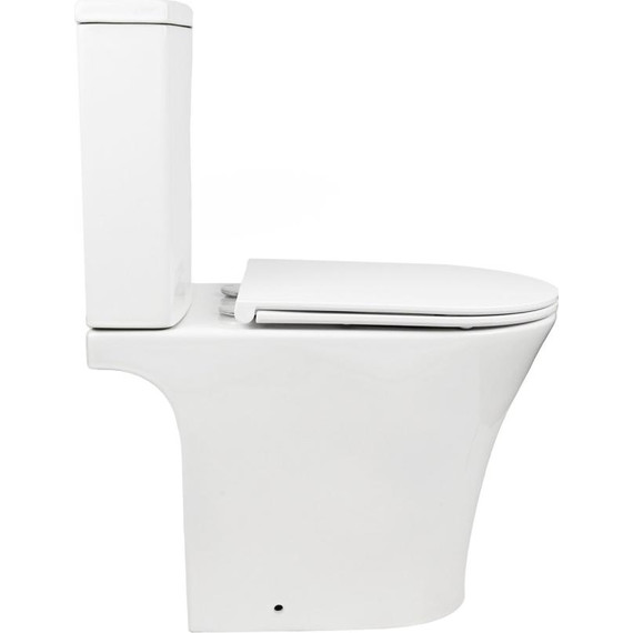 Унитаз-компакт безободковый AN Star с крышкой микролифт - фото, картинка 5 Унитаз-компакт безободковый AN Star с крышкой микролифт - фото 5