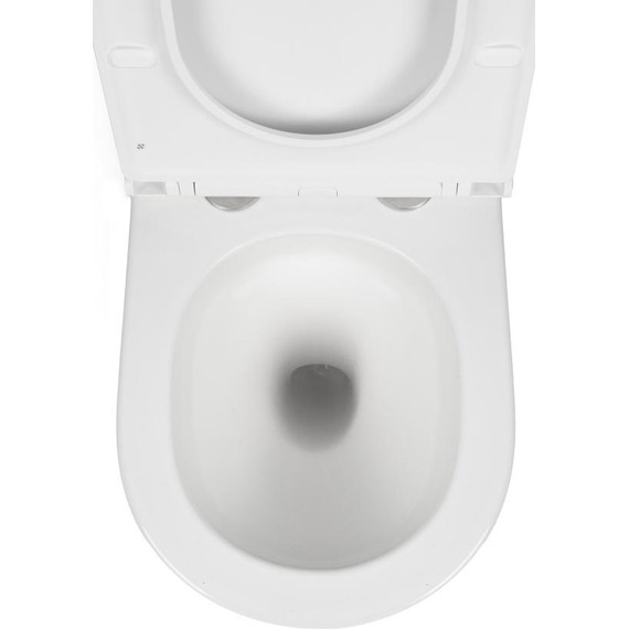 Унитаз подвесной безободковый AN Bloom с крышкой микролифт (система смыва Торнадо) - фото, картинка 10 Унитаз подвесной безободковый AN Bloom с крышкой микролифт (система смыва Торнадо) - фото 10