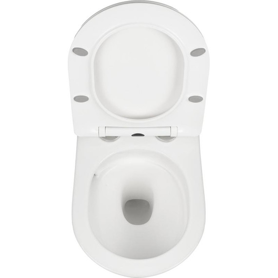 Унитаз подвесной безободковый AN Atria с крышкой микролифт (система смыва Торнадо) - фото, картинка 12 Унитаз подвесной безободковый AN Atria с крышкой микролифт (система смыва Торнадо) - фото 12