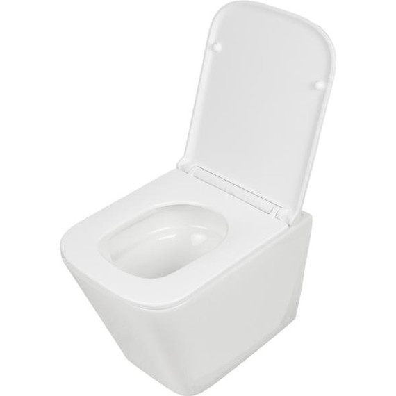 Инсталляция с подвесным безободковым унитазом AN Bitt сиденье микролифт, крепление (система смыва Торнадо) - фото 15