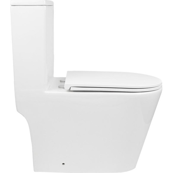 Унитаз-моноблок AN Main с крышкой микролифт (система смыва Торнадо) - фото 5