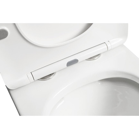 Унитаз-компакт безободковый AN Stone с крышкой микролифт - фото, картинка 13 Унитаз-компакт безободковый AN Stone с крышкой микролифт - фото 13