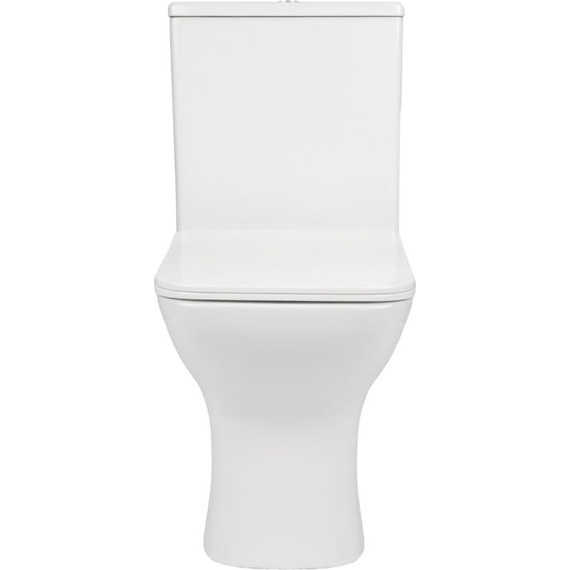 Унитаз-компакт безободковый AN Stone с крышкой микролифт - фото, картинка 6 Унитаз-компакт безободковый AN Stone с крышкой микролифт - фото 6