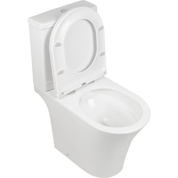 Унитаз-компакт безободковый AN Star с крышкой микролифт - фото, картинка 15 Унитаз-компакт безободковый AN Star с крышкой микролифт - фото 15