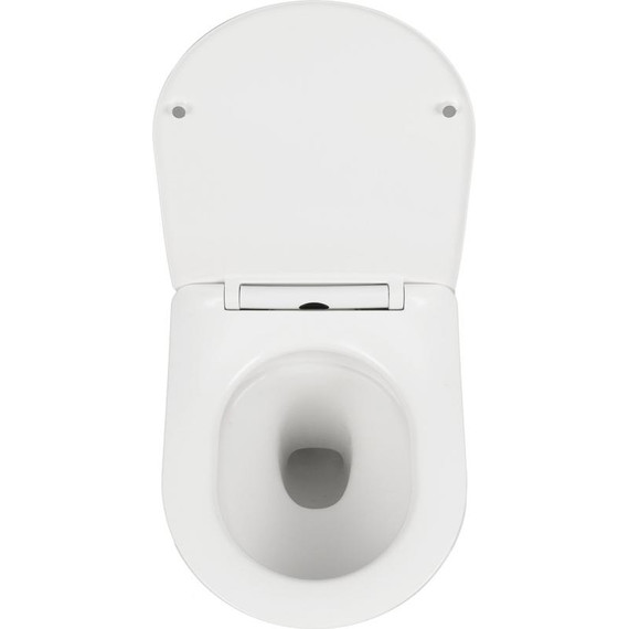 Унитаз подвесной безободковый AN Atria с крышкой микролифт (система смыва Торнадо) - фото, картинка 13 Унитаз подвесной безободковый AN Atria с крышкой микролифт (система смыва Торнадо) - фото 13