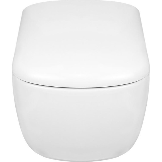 Унитаз подвесной безободковый AN Solana с крышкой микролифт (система смыва Торнадо) - фото, картинка 3 Унитаз подвесной безободковый AN Solana с крышкой микролифт (система смыва Торнадо) - фото 3