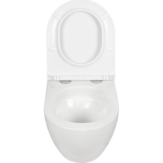 Инсталляция с подвесным безободковым унитазом AN Sky сиденье микролифт, крепление (система смыва Торнадо) - фото 7