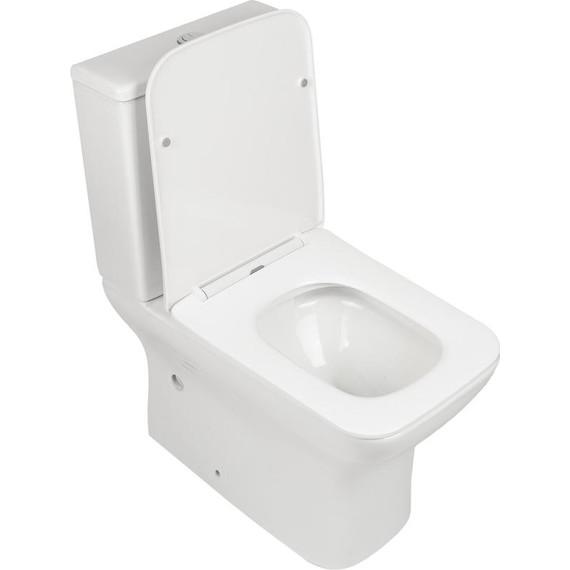 Унитаз-компакт безободковый AN Stone с крышкой микролифт - фото, картинка 3 Унитаз-компакт безободковый AN Stone с крышкой микролифт - фото 3