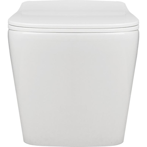 Унитаз подвесной безободковый AN Iron с крышкой микролифт - фото, картинка 4 Унитаз подвесной безободковый AN Iron с крышкой микролифт - фото 4