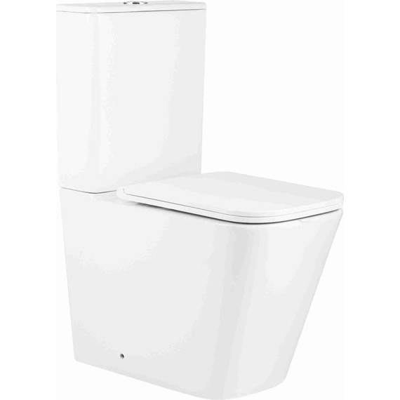 Унитаз-компакт безободковый AN Etta с крышкой микролифт (система смыва Торнадо) - фото, картинка 2 Унитаз-компакт безободковый AN Etta с крышкой микролифт (система смыва Торнадо) - фото 2