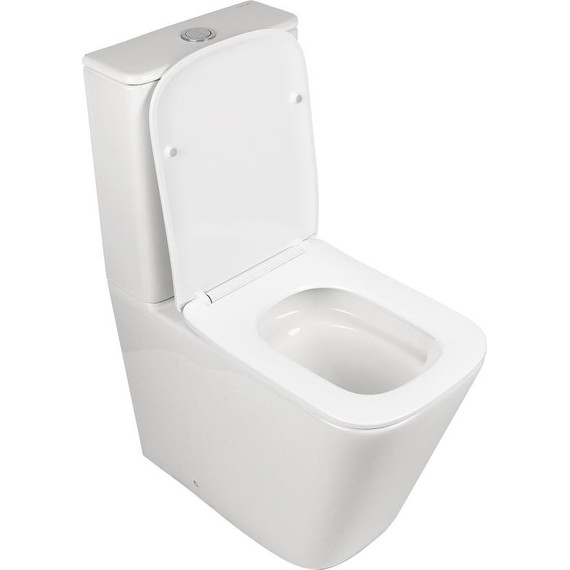 Унитаз-компакт безободковый AN Etta с крышкой микролифт (система смыва Торнадо) - фото, картинка 9 Унитаз-компакт безободковый AN Etta с крышкой микролифт (система смыва Торнадо) - фото 9