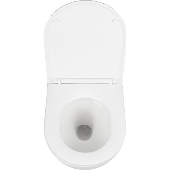 Инсталляция с подвесным безободковым унитазом AN Bloom сиденье микролифт, крепление (система смыва Торнадо) - фото 12