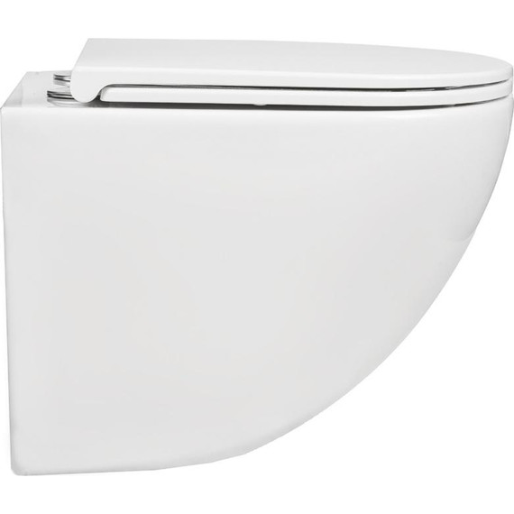 Унитаз подвесной безободковый AN Bloom с крышкой микролифт (система смыва Торнадо) - фото, картинка 15 Унитаз подвесной безободковый AN Bloom с крышкой микролифт (система смыва Торнадо) - фото 15