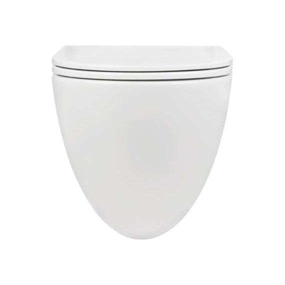 Инсталляция с подвесным безободковым унитазом AN Bloom сиденье микролифт, крепление (система смыва Торнадо) - фото 4