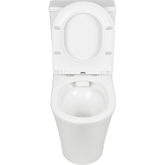 Унитаз-компакт безободковый AN Star с крышкой микролифт - фото, картинка 7 Унитаз-компакт безободковый AN Star с крышкой микролифт - фото 7