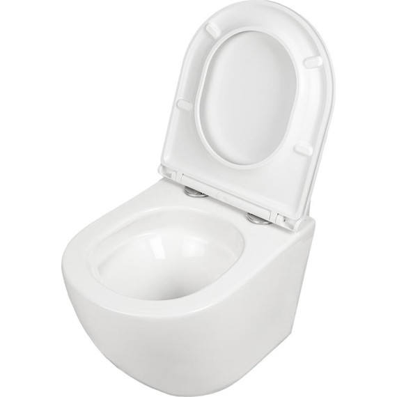 Унитаз подвесной безободковый AN Sky с крышкой микролифт (система смыва Торнадо) - фото, картинка 14 Унитаз подвесной безободковый AN Sky с крышкой микролифт (система смыва Торнадо) - фото 14