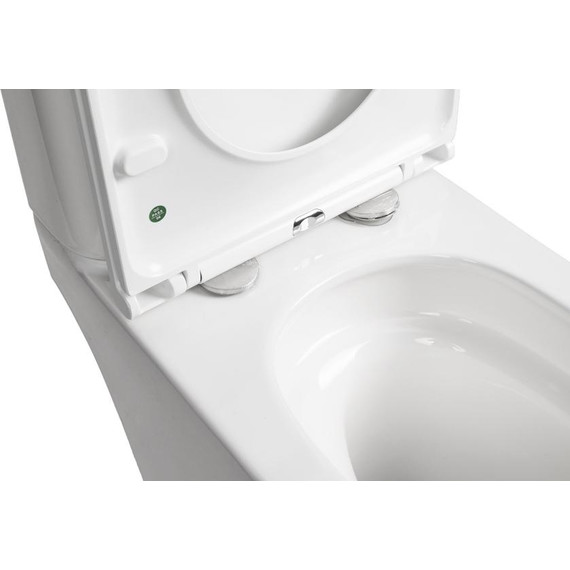 Унитаз-компакт безободковый AN Areta с крышкой микролифт (система смыва Торнадо) - фото, картинка 13 Унитаз-компакт безободковый AN Areta с крышкой микролифт (система смыва Торнадо) - фото 13