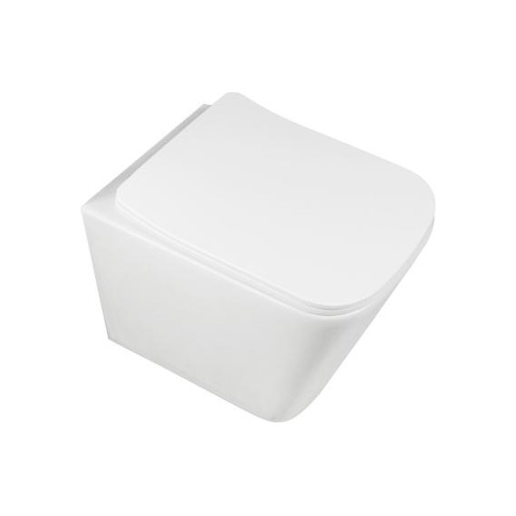 Инсталляция с подвесным безободковым унитазом AN Iron сиденье микролифт, крепление - фото 2