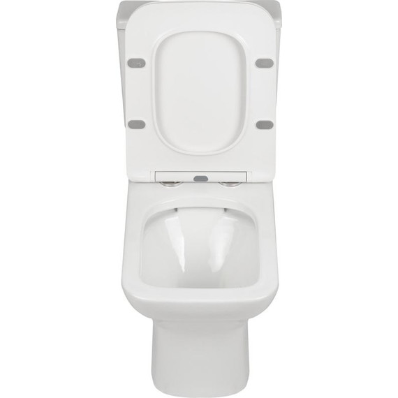 Унитаз-компакт безободковый AN Stone с крышкой микролифт - фото, картинка 8 Унитаз-компакт безободковый AN Stone с крышкой микролифт - фото 8