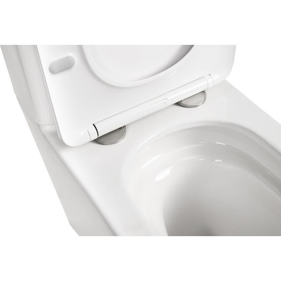 Унитаз-компакт безободковый AN Etta с крышкой микролифт (система смыва Торнадо) - фото, картинка 13 Унитаз-компакт безободковый AN Etta с крышкой микролифт (система смыва Торнадо) - фото 13