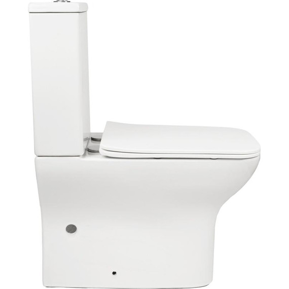 Унитаз-компакт безободковый AN Stone с крышкой микролифт - фото, картинка 10 Унитаз-компакт безободковый AN Stone с крышкой микролифт - фото 10