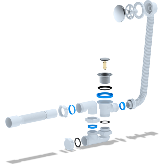 Сифон для ванны Ани Пласт EC255 - фото, картинка 2 Сифон для ванны Ани Пласт EC255 - фото 2