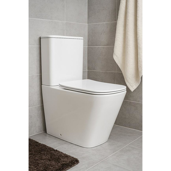 Унитаз-компакт безободковый AN Etta с крышкой микролифт (система смыва Торнадо) - фото, картинка 19 Унитаз-компакт безободковый AN Etta с крышкой микролифт (система смыва Торнадо) - фото 19