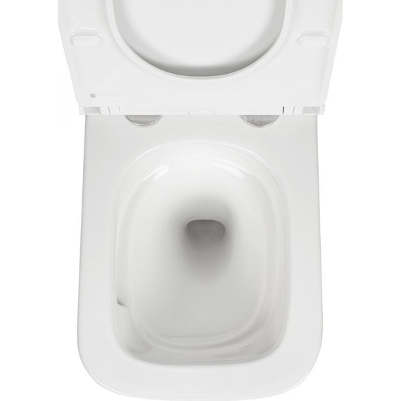 Унитаз подвесной безободковый AN Bitt с крышкой микролифт (система смыва Торнадо) - фото, картинка 8 Унитаз подвесной безободковый AN Bitt с крышкой микролифт (система смыва Торнадо) - фото 8