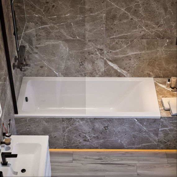 Ванна каменная Sole Mediana ТМ 170x70 см - фото 5