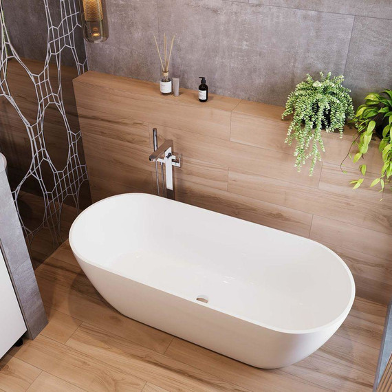 Ванна каменная Sole Zeta ТМ 160x75 см - фото 2