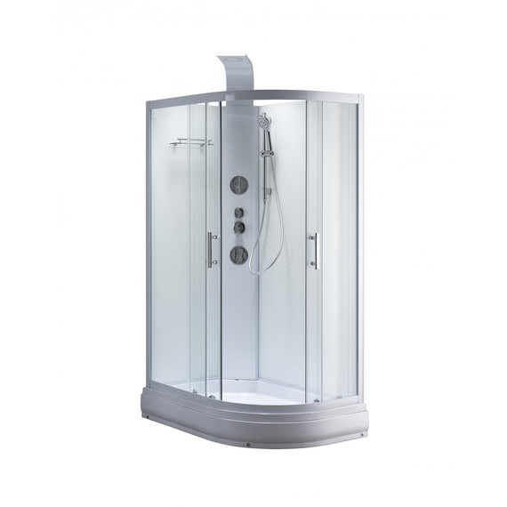 Гидробокс Taliente 120x80 см TA-128CW(L), белый/прозрачное - фото 