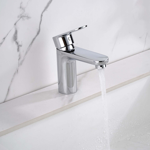 Смеситель для раковины с лейкой для биде Aquatek Ника AQ1812CR - фото 6