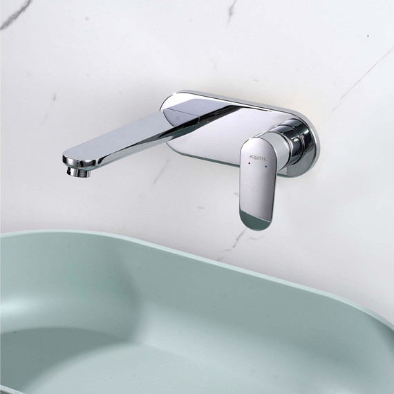 Смеситель для раковины настенный Aquatek Ника AQ1813CR - фото, картинка 6 Смеситель для раковины настенный Aquatek Ника AQ1813CR - фото 6