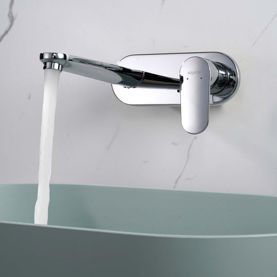 Смеситель для раковины настенный Aquatek Ника AQ1813CR - фото, картинка 7 Смеситель для раковины настенный Aquatek Ника AQ1813CR - фото 7