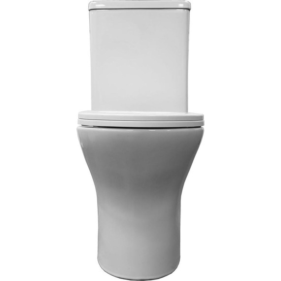 Унитаз-компакт безободковый Azario Tesoro AZ-8501 с крышкой микролифт (система смыва Торнадо) - фото 11