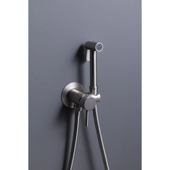 Набор для гигиенического душа Allen Brau Priority 5.31A29-BN (со скрытой частью) никель - фото 6